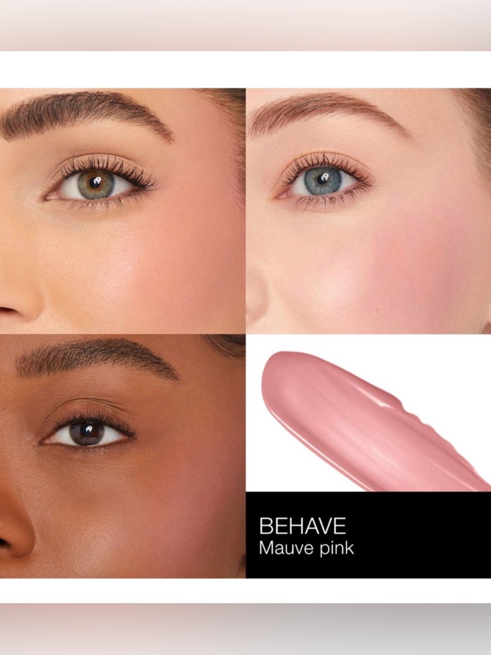 New! Nars Behave Afterglow Liquid Blush